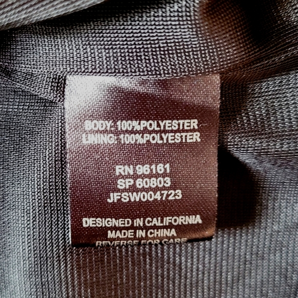 ⚡2/$20⚡M Business Casual Tie Waist Sleeveless Collared Dress - B Bop - Picture 8 of 8